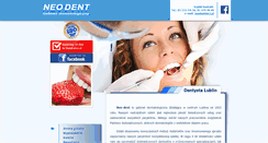 Desktop Screenshot of neo-dent.pl